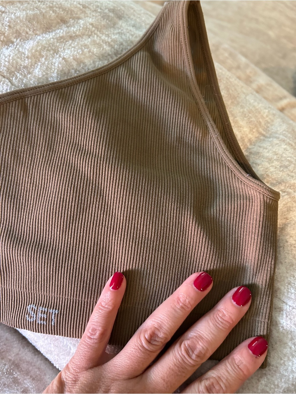 Set Active One-Shoulder Bra - Picture 5 of 10